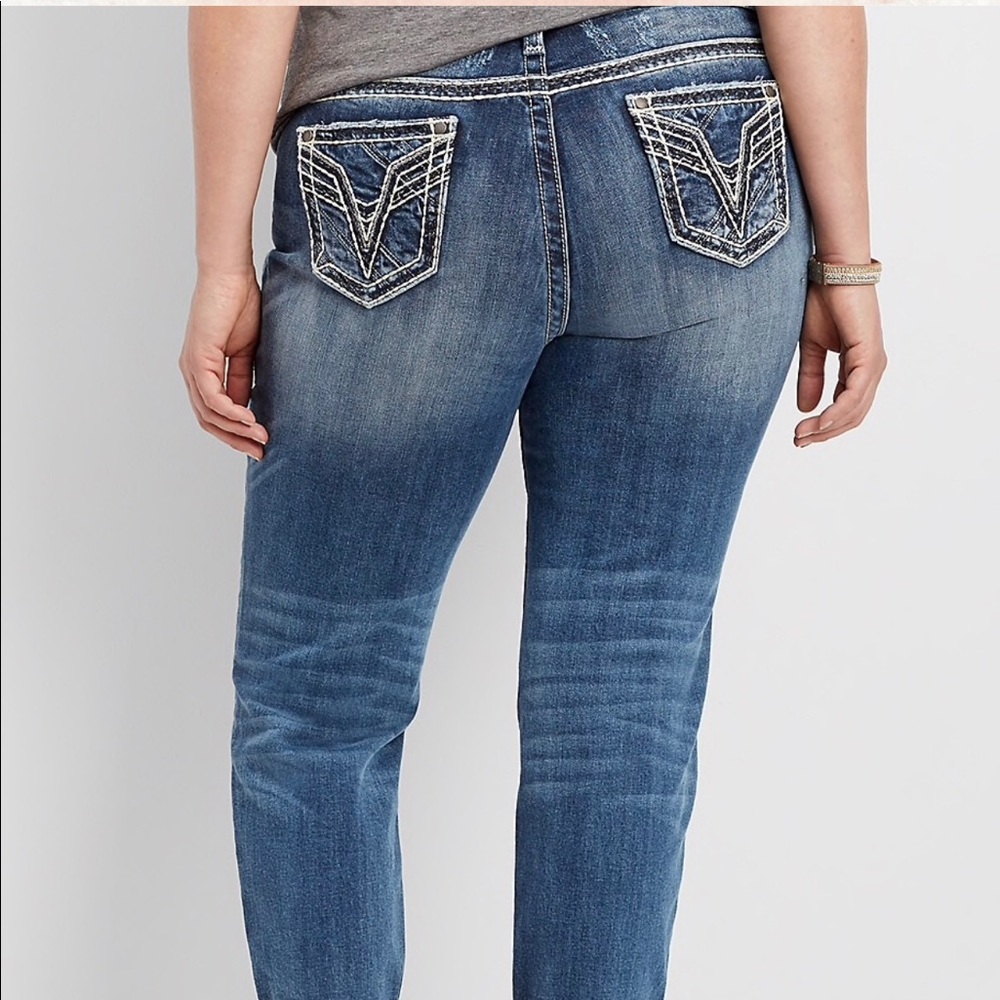 NWT VIGOSS Chelsea Boyfriend Crop Jeans